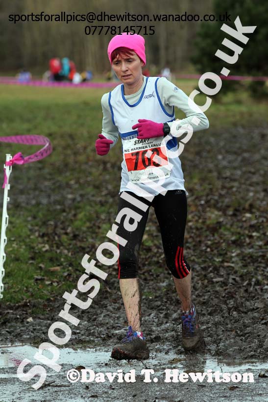 Senior womens NEHL, Jarrow. Photo: David T. Hewitson/Sports for All Pics